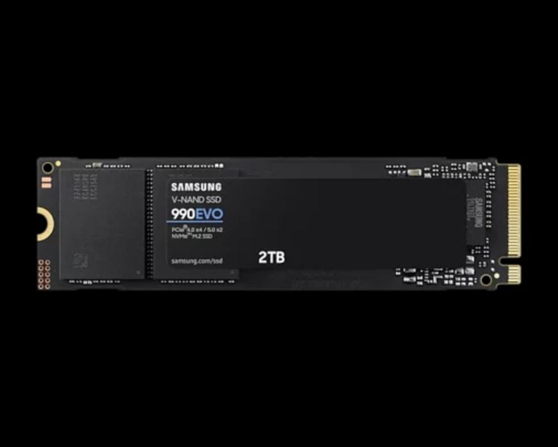 نمای رو‌به‌رویی اس اس دی Samsung 990 EVO
