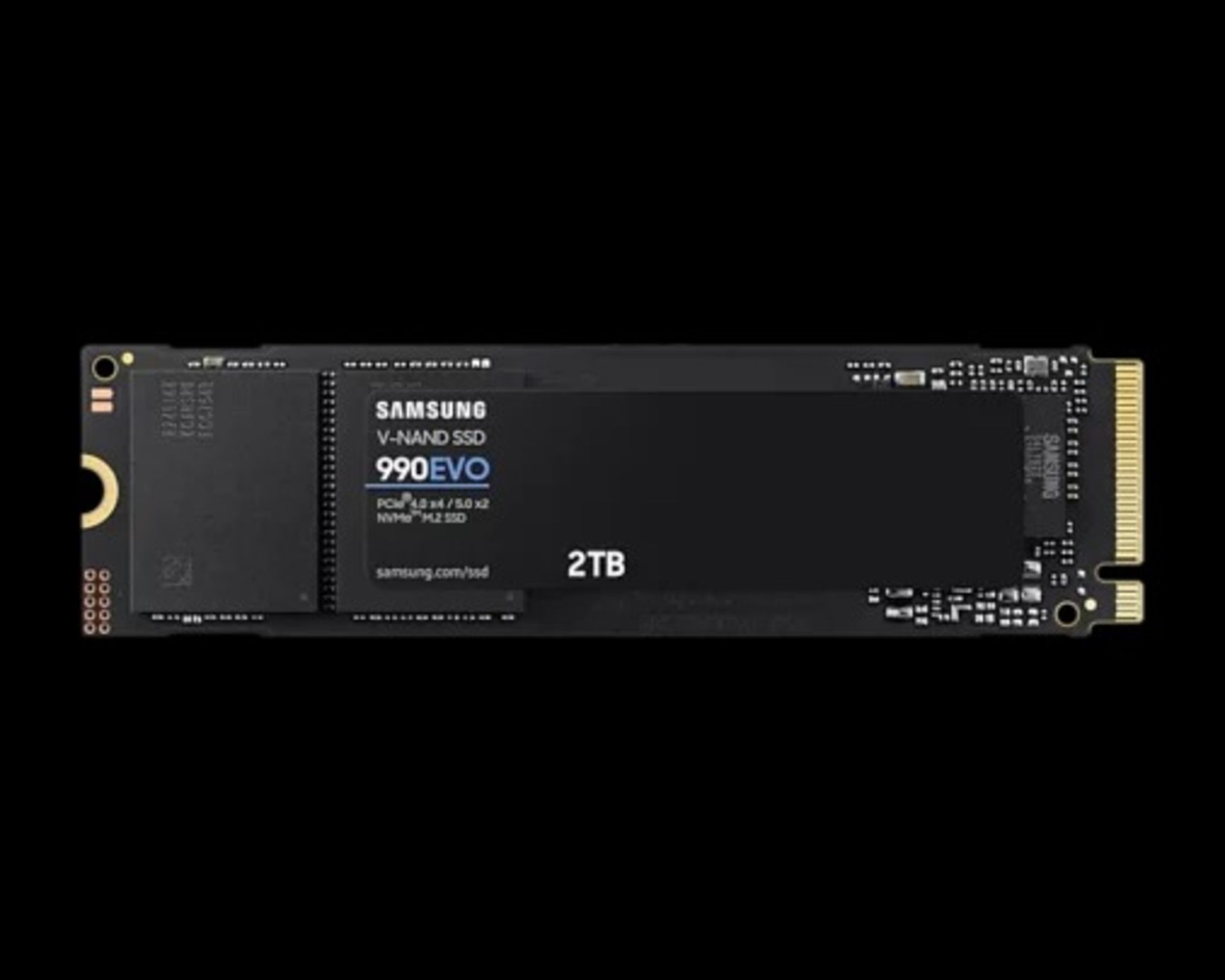 نمای رو‌به‌رویی اس اس دی Samsung 990 EVO