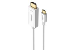 کانکتور و اتصال کابل HDMI یوگرین Type-C به HDMI مدل 30841 MM121 با طول 1.5 متر