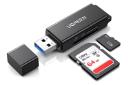 کارت خوان یوگرین UGREEN CM104-40752 به همراه کارت های حافظه پشتیبانی شده