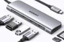 کانکتور هاب USB هاب USB-C یوگرین 6 پورت مدل CM511-20956A