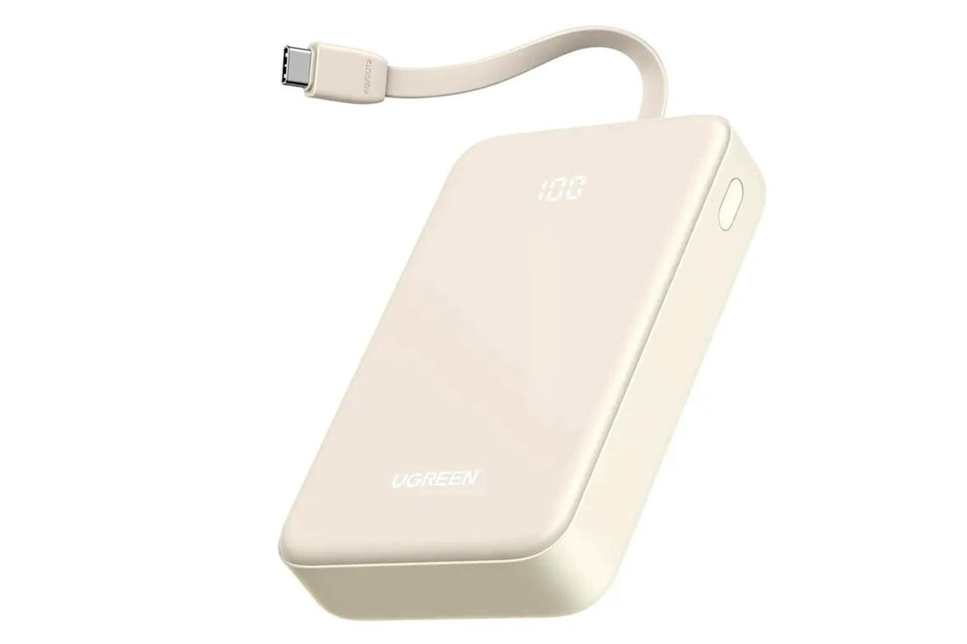 کابل پاور بانک یوگرین UGREEN PB521 20000mAh سفید