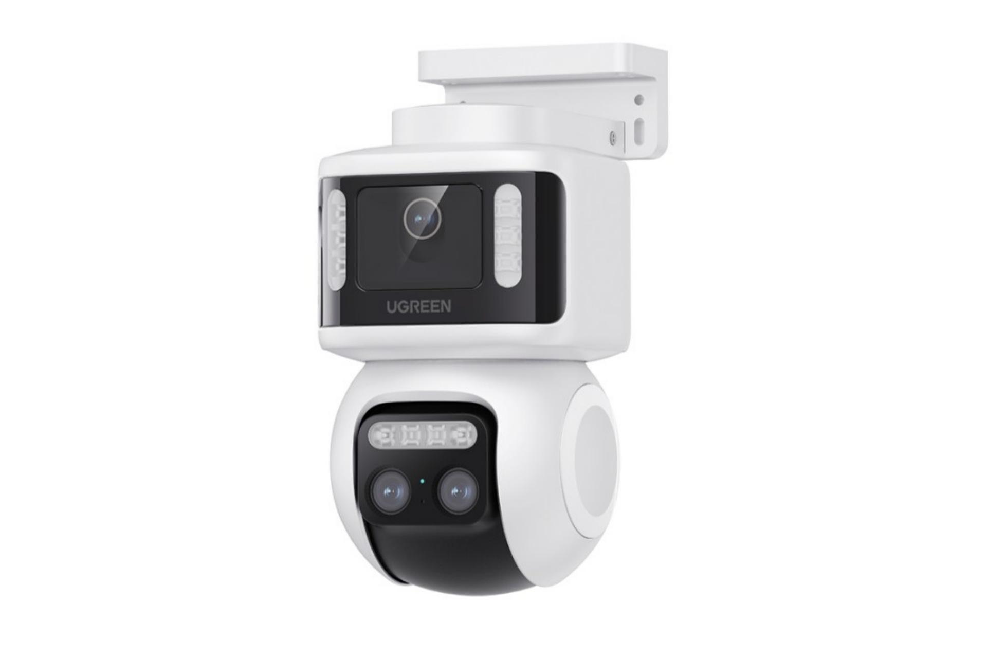 دوربین‌ امنیتی سری SynCare یوگرین در رنگ سفید با چراغ LED