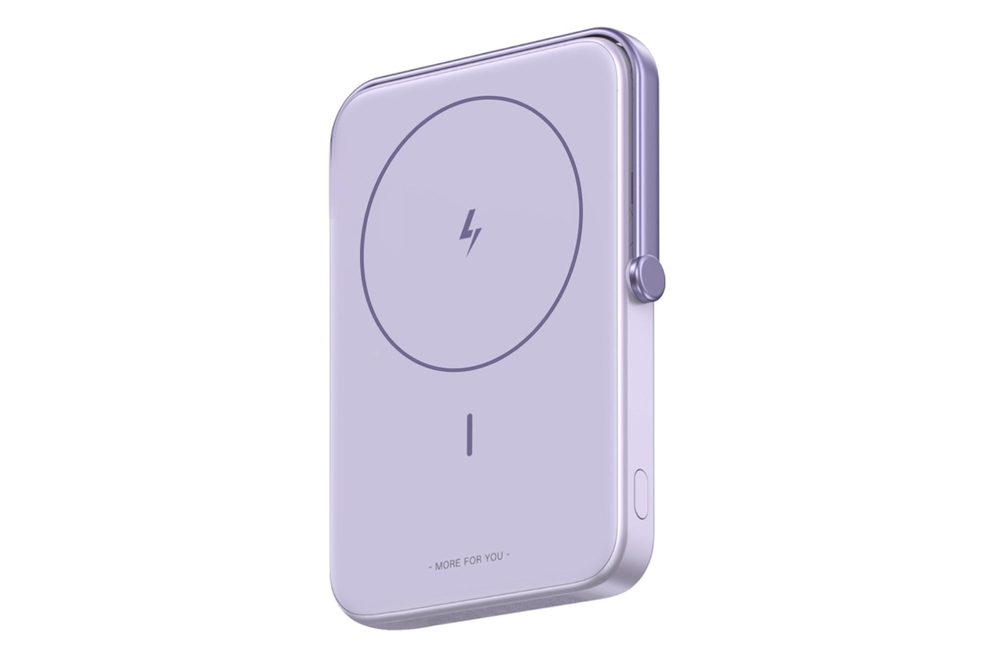 پشت پاور بانک یوگرین UGREEN Uno PB571 5000mAh بنفش