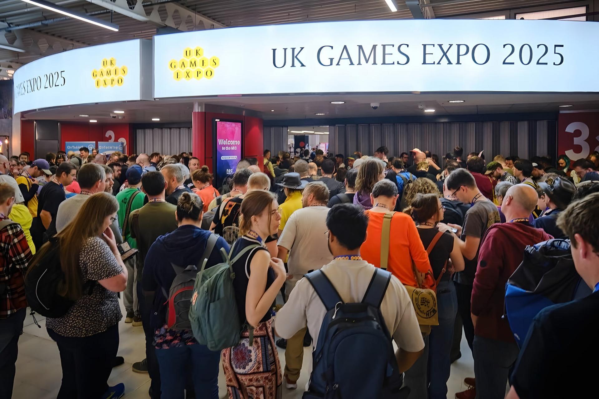 جمعیت بازدیدکنندگان در ورودی نمایشگاه UK Games Expo 2025