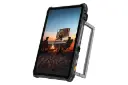 نمای نیمرخ پنل جلوی تبلت آرمور پد 5 اولترا یولفون / Ulefone Armor Pad 5 Ultra با نمایش لبه سمت راست و استند
