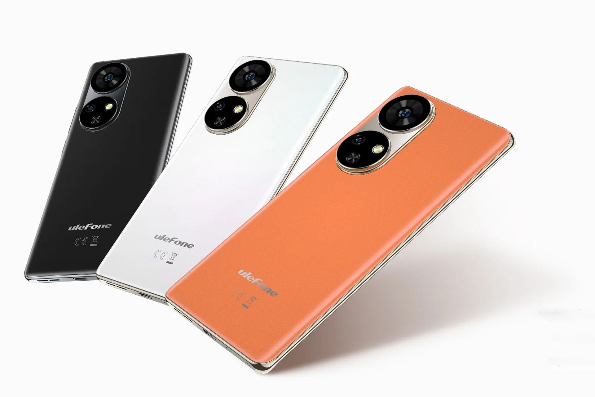 نمای پشتی و رنگ‌بندی گوشی یولفون نوت ۱۷ پرو