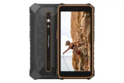 پنل جلو و پشت گوشی موبایل یولفون Ulefone RugKing 2 Pro مشکی و نارنجی