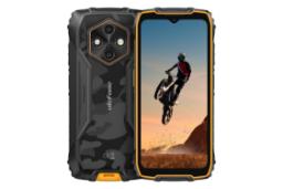 پنل جلو و پشت گوشی موبایل یولفون Ulefone RugKing 4 Pro مشکی و نارنجی