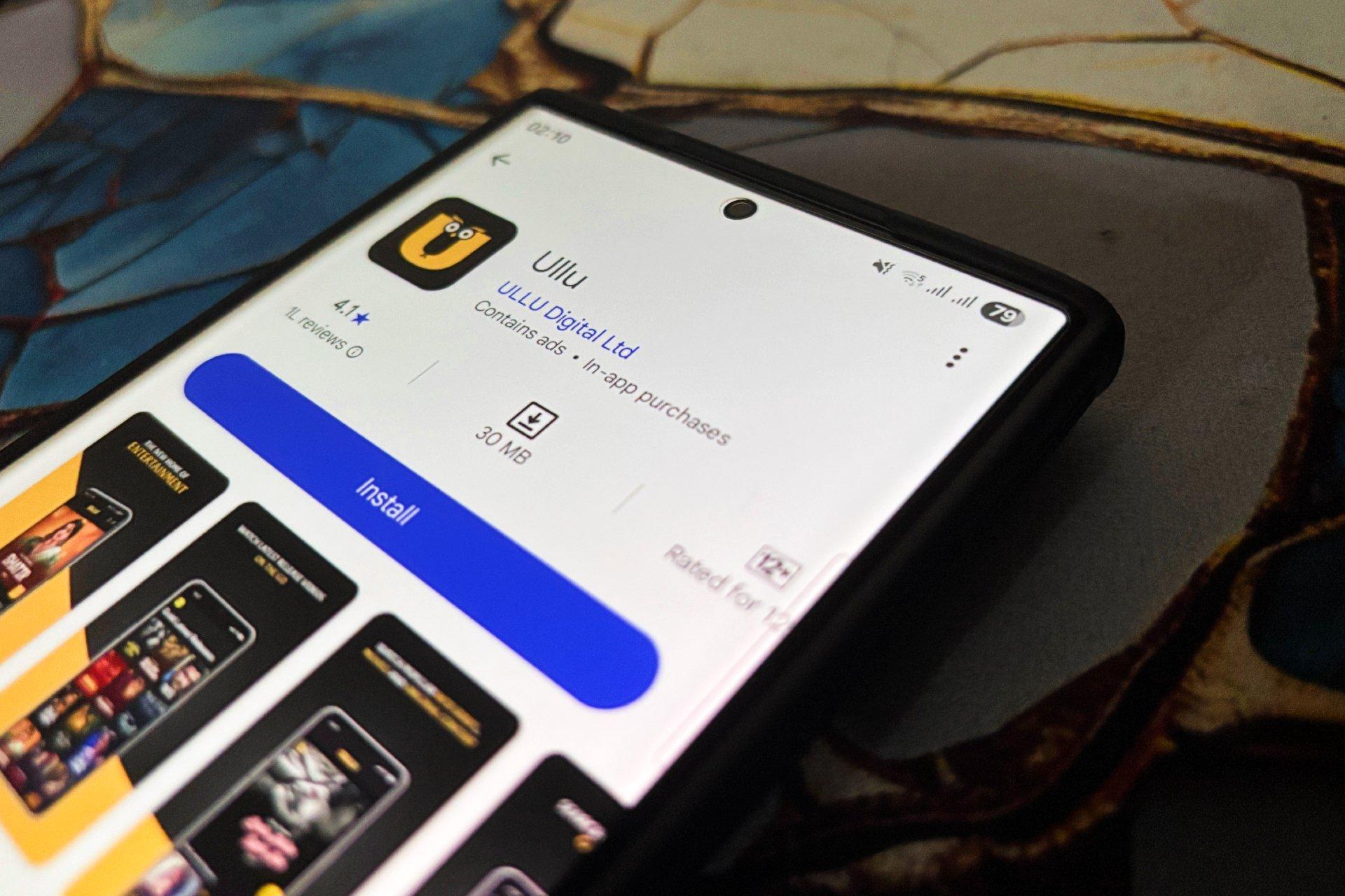 اپلیکیشن استریم Ullu
