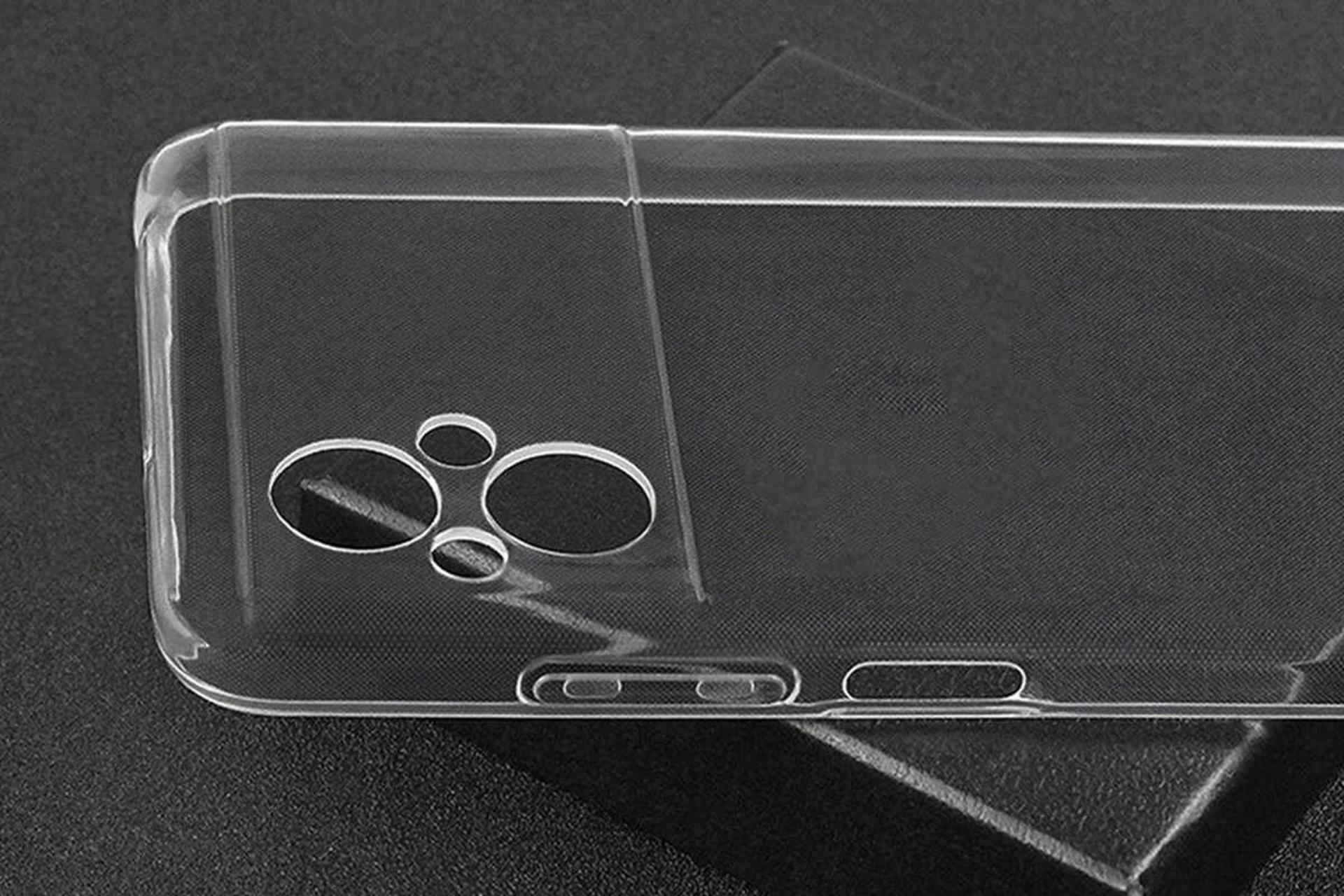 نمای کناری قاب گوشی آلتیمیت شیلد مدل Clear مناسب شیائومی Poco M5 / M4 5G
