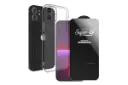 نمای پشت قاب گوشی آلتیمیت شیلد مدل SuperD-Clear مناسب اپل iPhone 12 همراه با محافظ صفحه نمایش