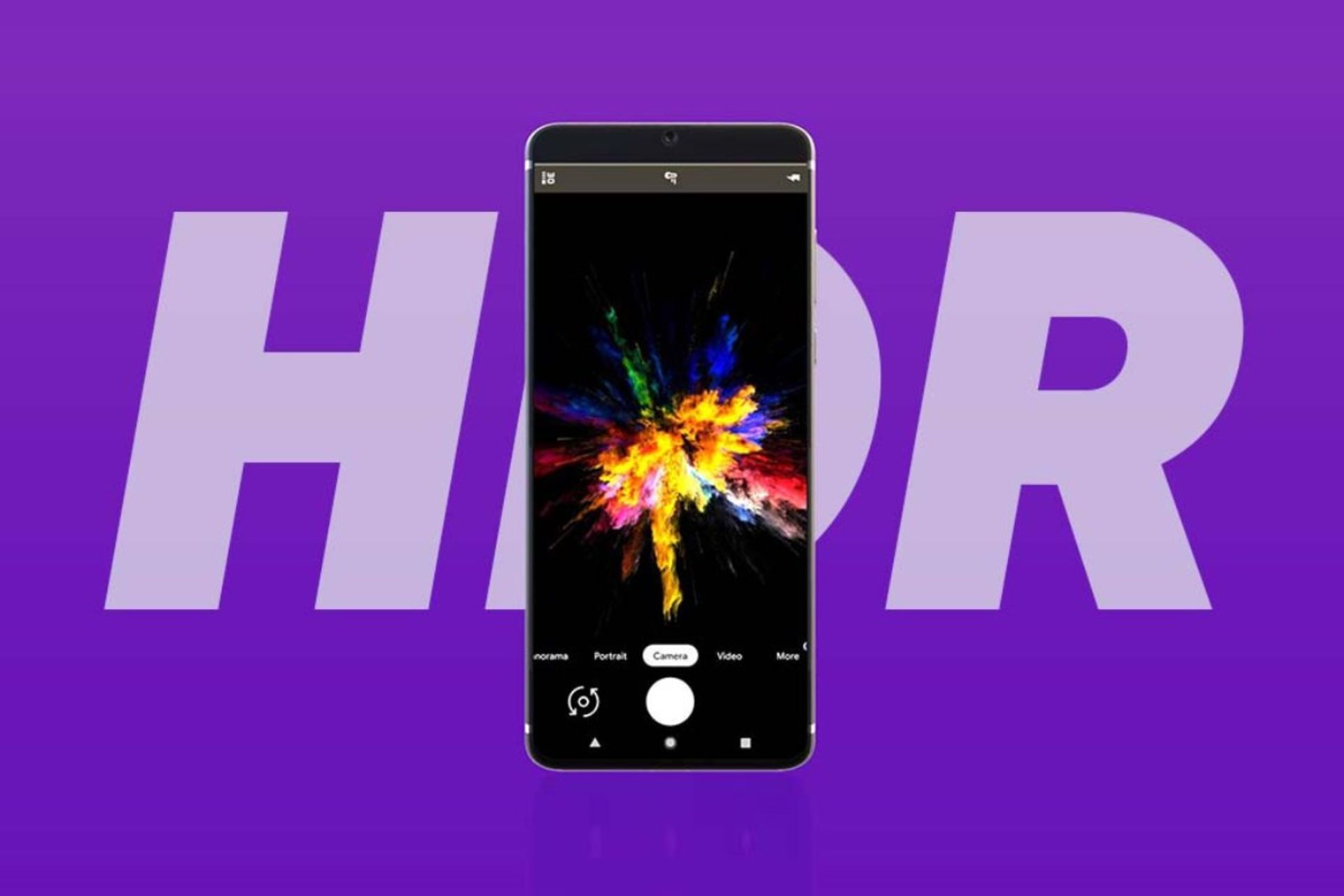 Ultra HDR روی گوشی هوشمند