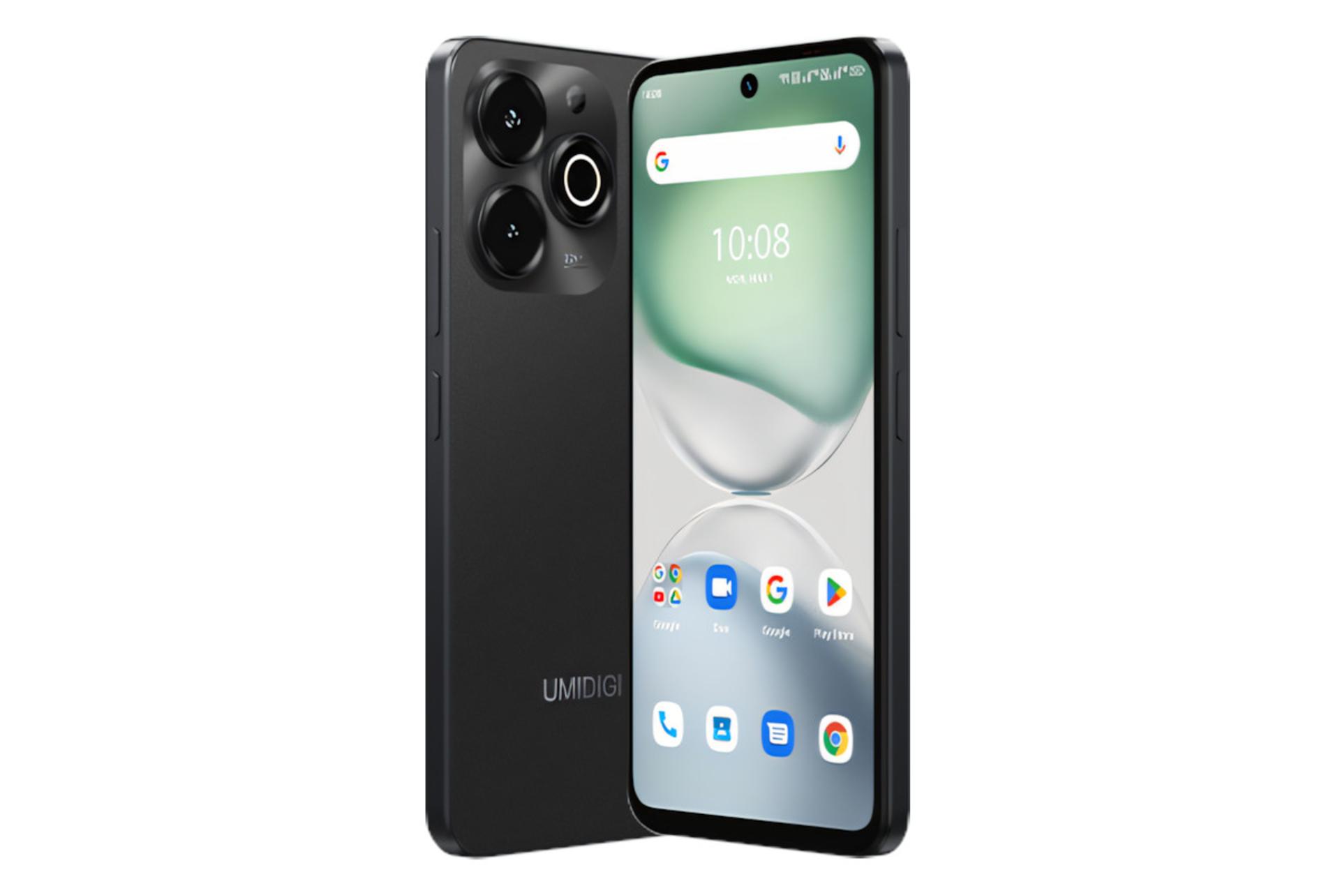 پنل جلو و پشت گوشی موبایل اومی دیجی UMIDIGI Note 100x 4G مشکی