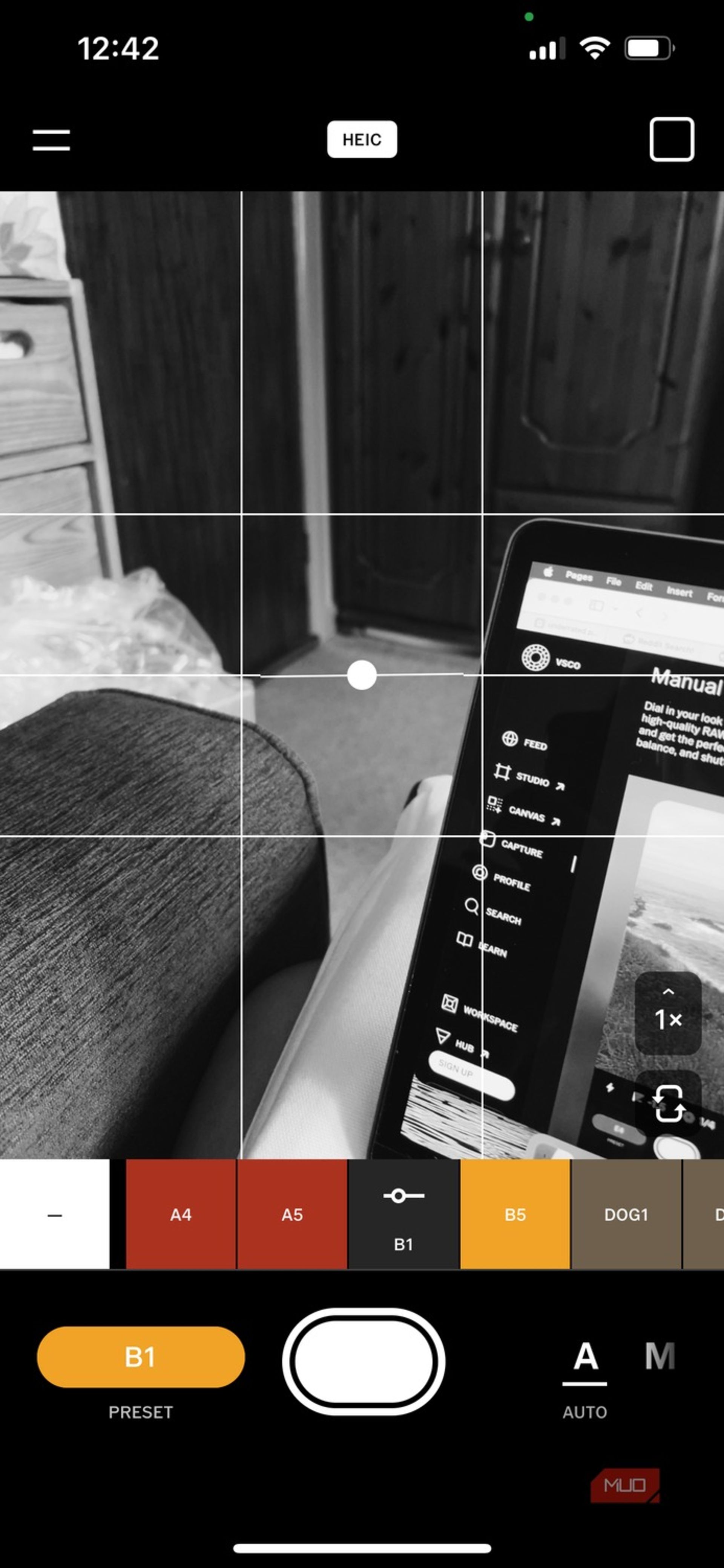 اپلیکیشن عکاسی VSCO Capture