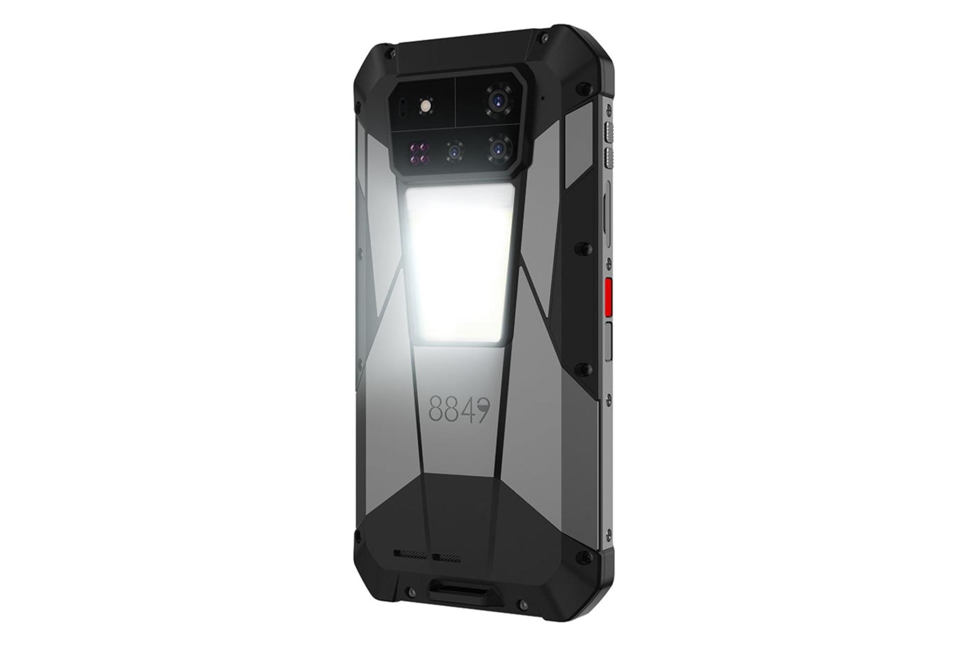 پنل پشت و چینش دوربین گوشی موبایل یونی هرتز Unihertz Tank 4 Pro