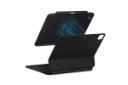رنگ مشکی قاب تبلت کیف کلاسوری یونیک مدل Axel Snap-easy Magnetic مناسب اپل iPad Pro 11 2024