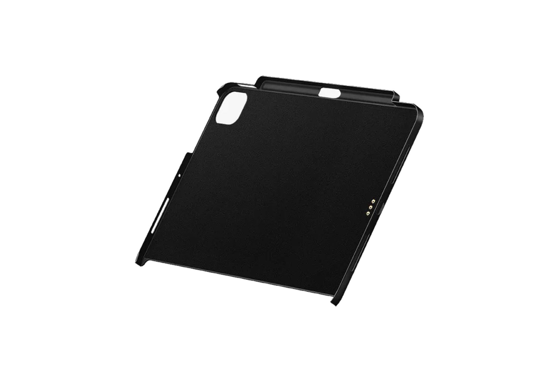 نمای داخل قاب تبلت کیف کلاسوری یونیک مدل Axel Snap-easy Magnetic مناسب اپل iPad Pro 13 2024