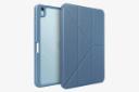 قاب تبلت کیف کلاسوری یونیک مدل Moven مناسب اپل iPad Air 13 2024 رنگ آبی