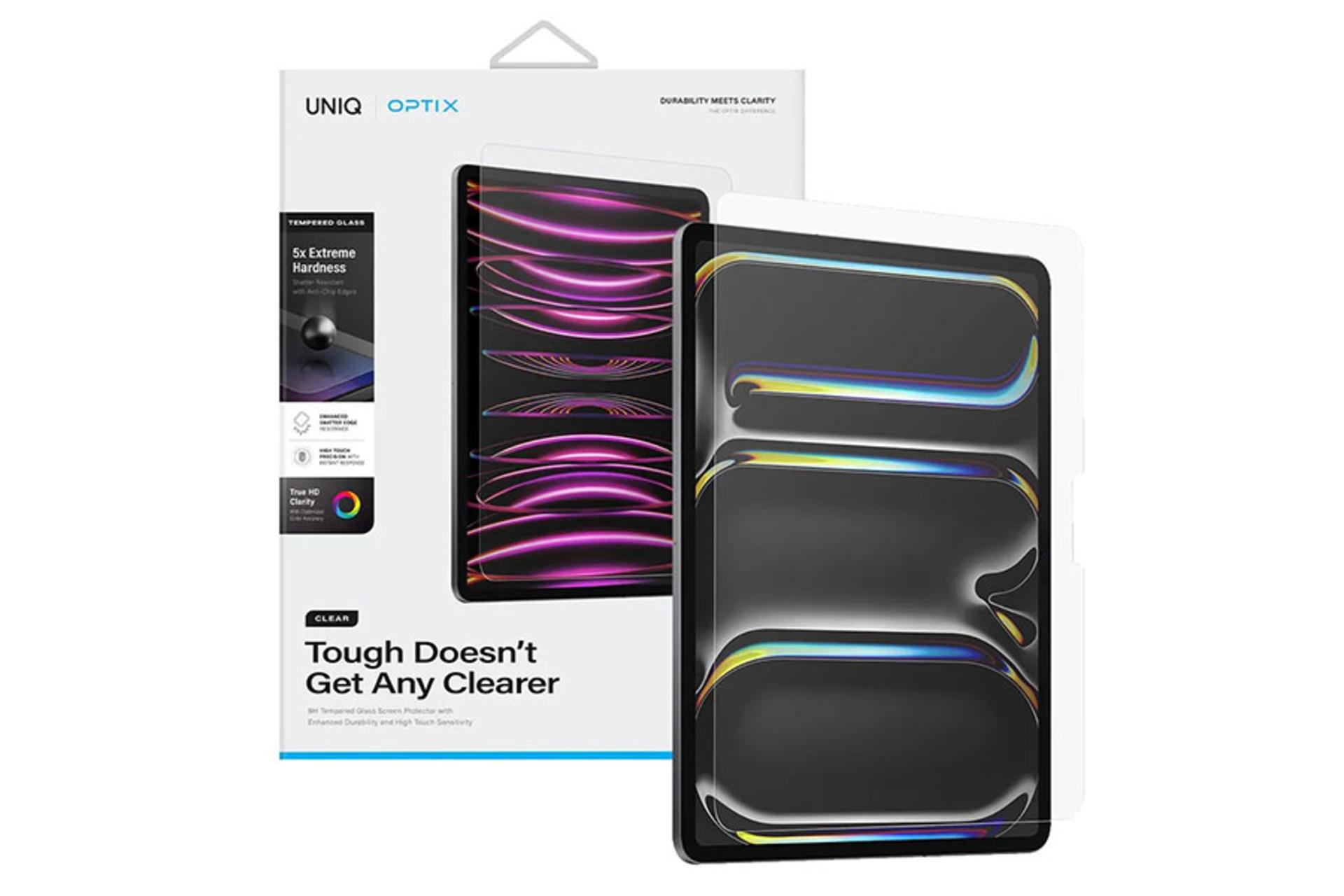 محافظ صفحه UNIQ Optix Clear برای آیپد پرو 13