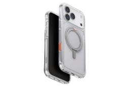 شفافیت قاب گوشی یونیک مدل Swivix Rotating Kickstand مناسب اپل iPhone 17 Pro Max