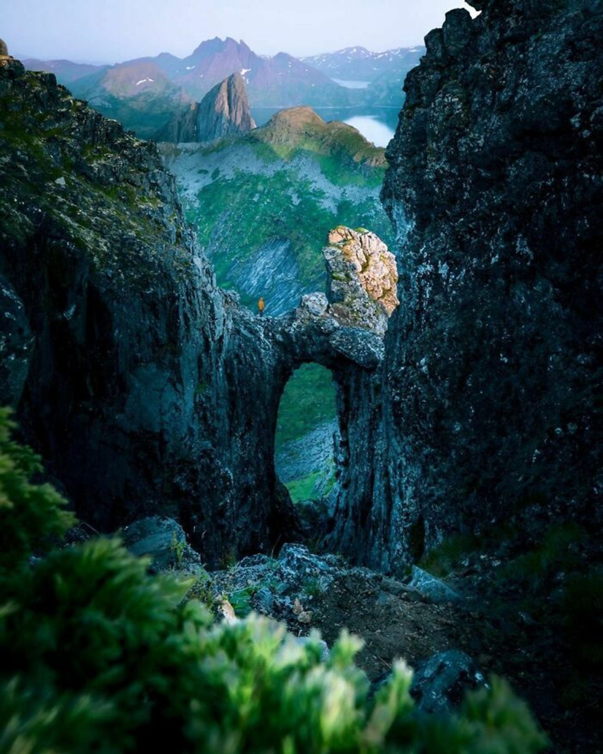 طبیعت نروژ کوه ها و صخره ها