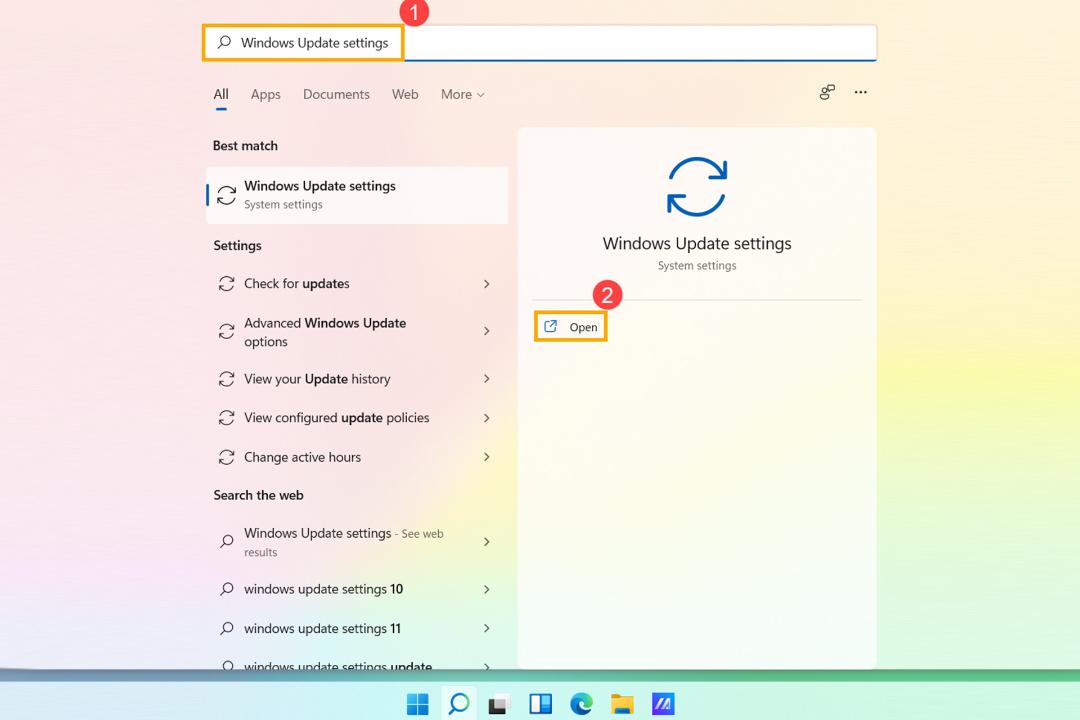 به‌روزرسانی بایوس از طریق Windows Update مرحله اول
