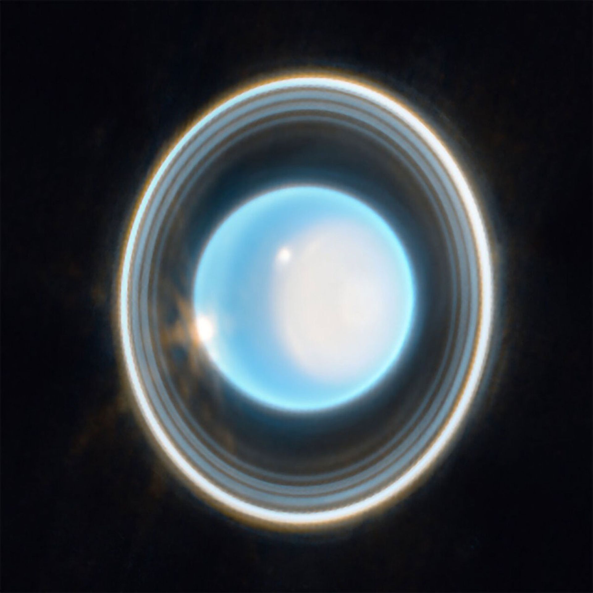 James Webb's image of the planet Uranus