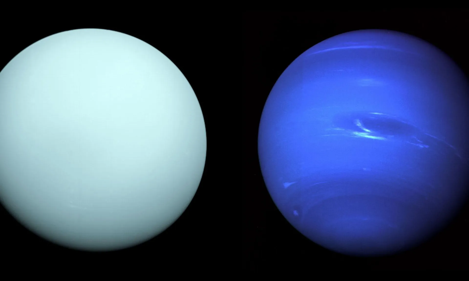 Uranus and Neptune