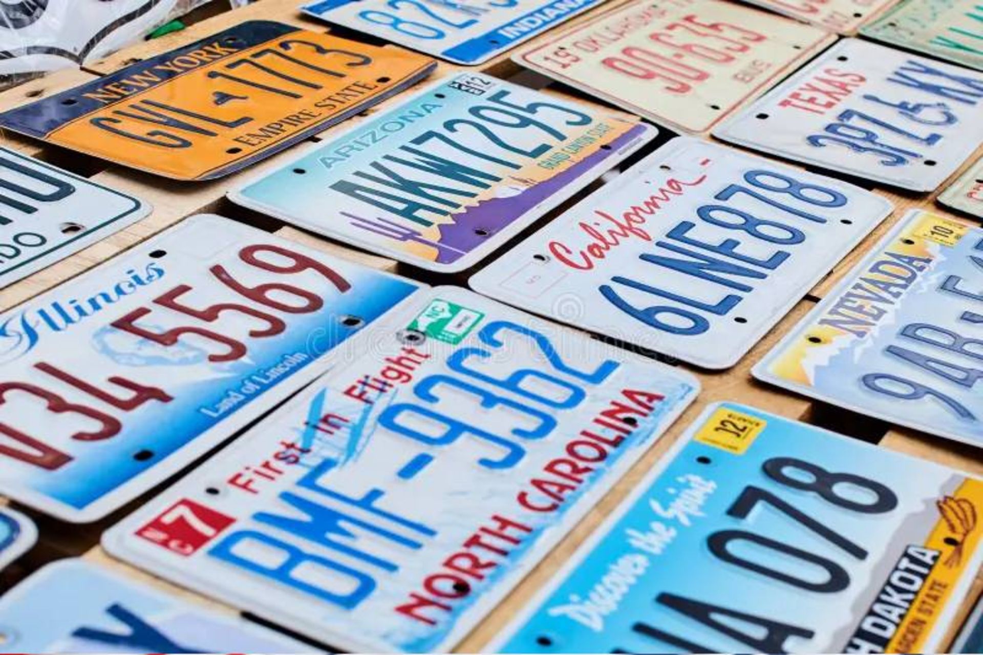 پلاک های خودرو آمریکایی