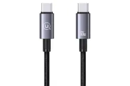 کابل شارژ USB یوسمز Type-C به Type-C مدل US-SJ664 با طول 2 متر