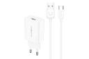 شارژر یوسمز USAMS US-T48 T22 With Type-C Cable به همراه کابل