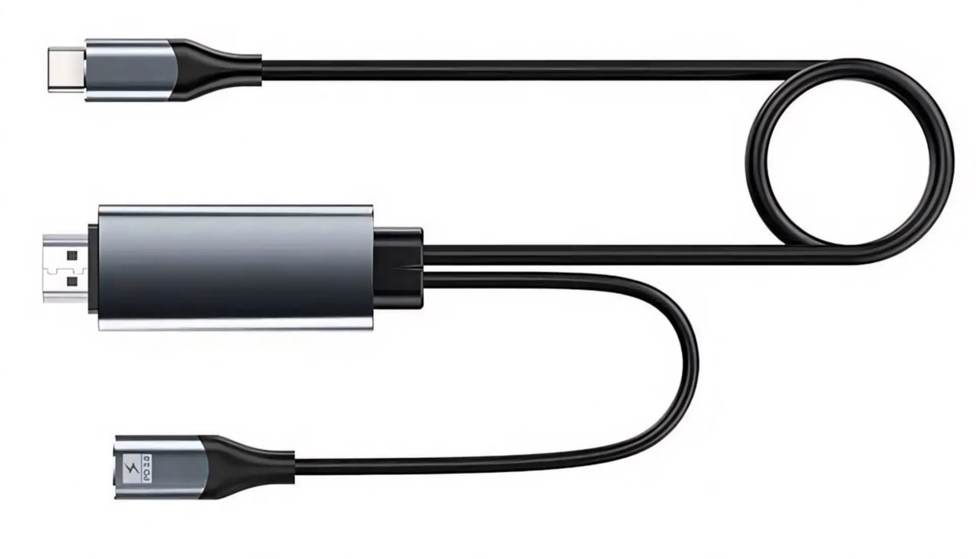 کابل تبدیل تایپ سی (USB-C) به رابط اچدیامآی (HDMI) برای انتقال تصویر