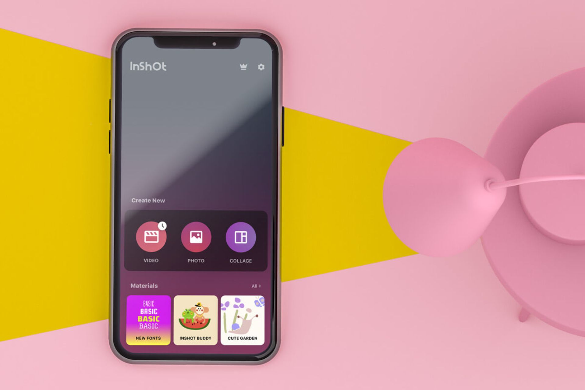 ادیت عکس با اینشات (inshot)