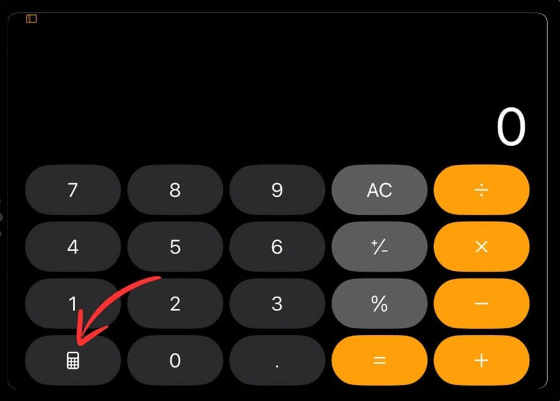 نحوه استفاده از Math Notes اپل روی گوشی آیفون، آیپد و مک بوک مرحله ۱