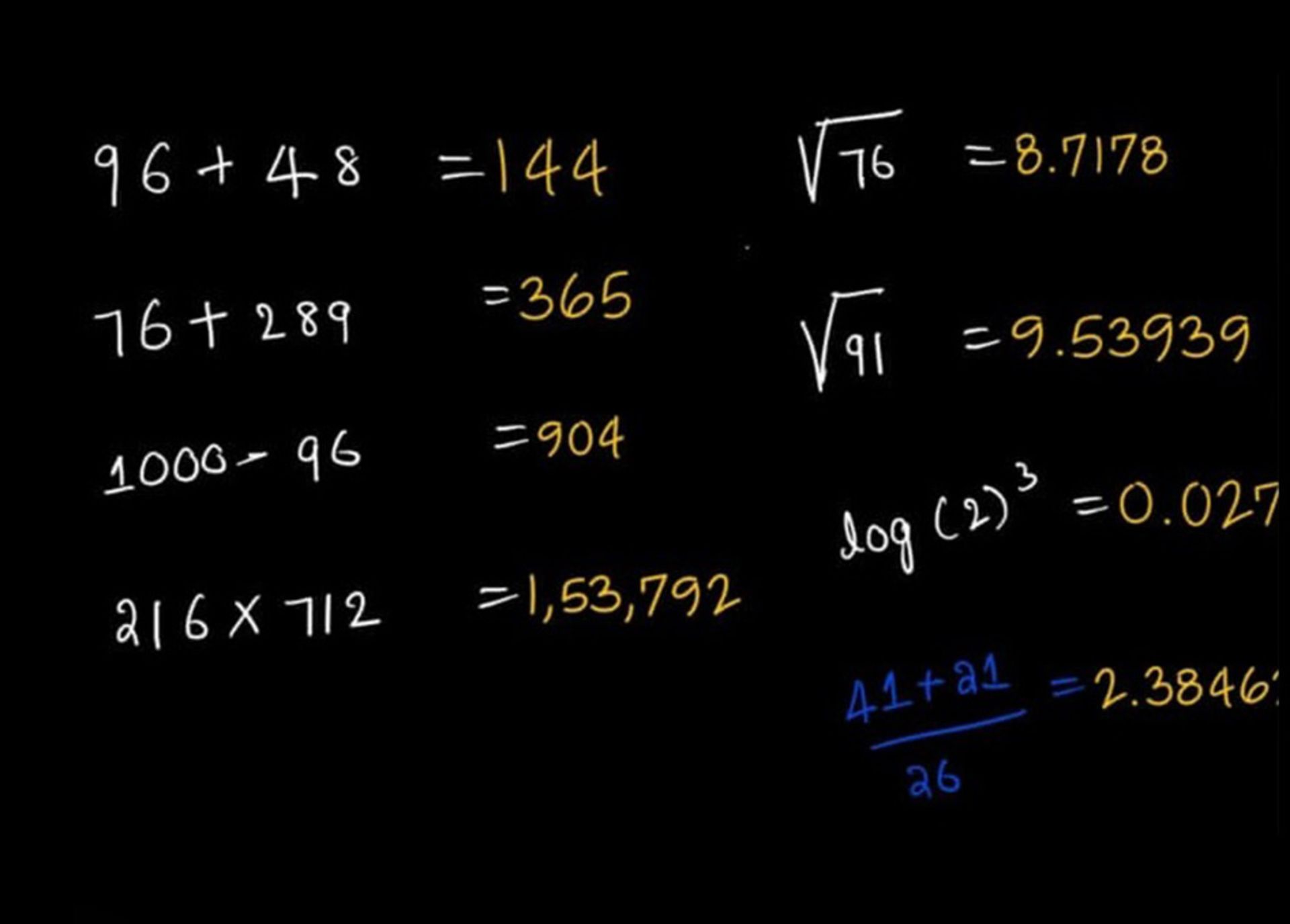 نحوه استفاده از Math Notes اپل روی گوشی آیفون، آیپد و مک بوک مرحله ۵