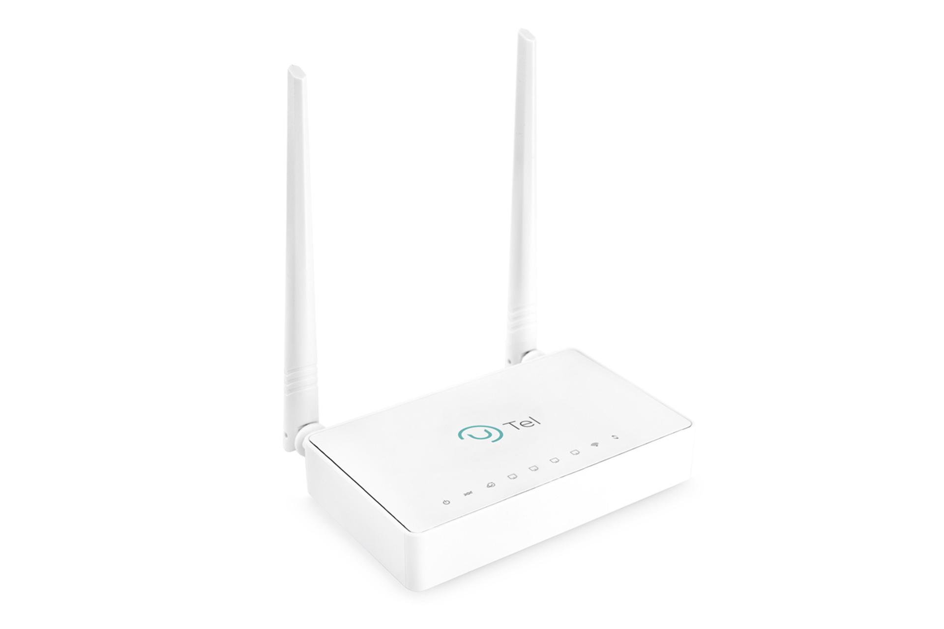 نمای کناری مودم - روتر یوتل U.TEL A304