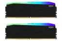 رنگ مشکی رم وی کالر Manta XFinity RGB ظرفیت 32 گیگابایت (2x16) از نوع DDR5-7200 CL34