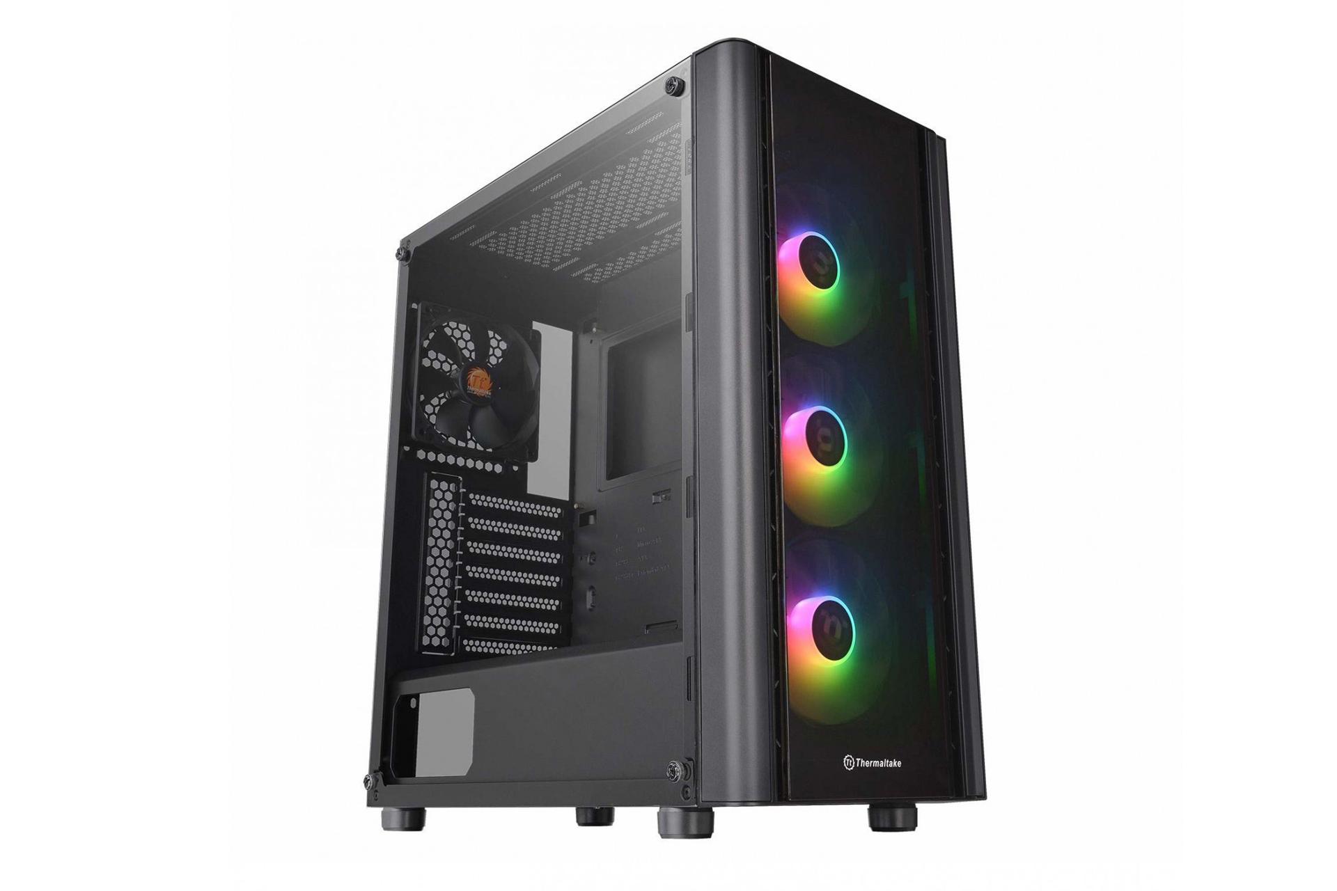 نمای جلو و سمت راست کیس ترمالتیک V250 TG ARGB