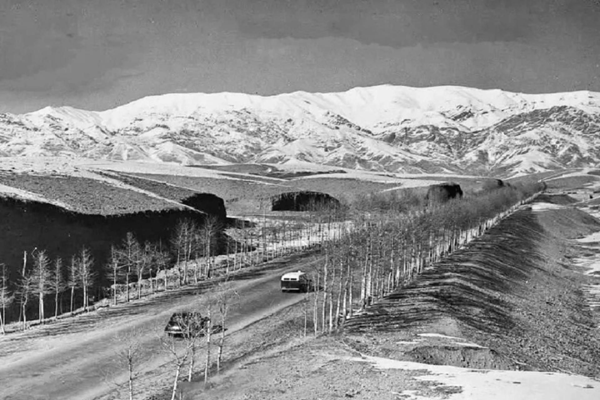عکس قدیمی خیابان ولیعصر تهران