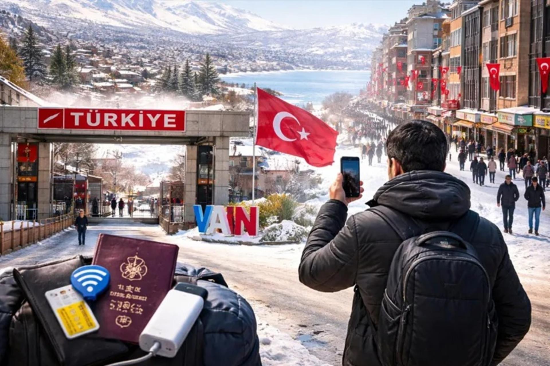 سفر به وان ترکیه برای اتصال به اینترنت