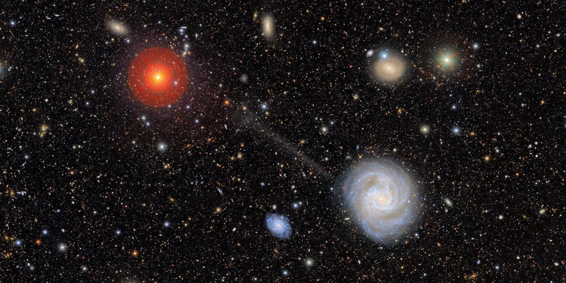 بزرگ ترین عکس از فضا با دوربین غول‌آسای LSST