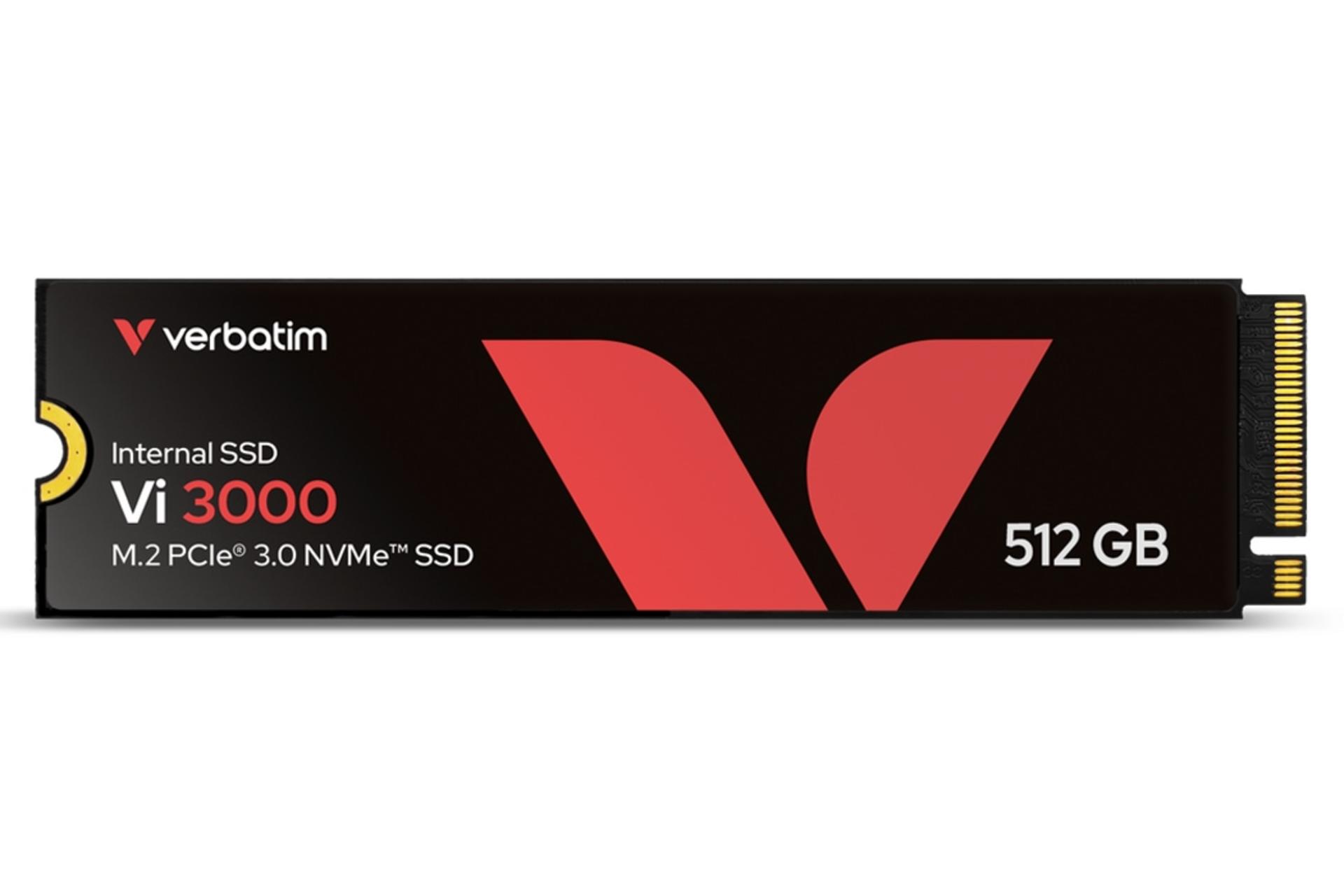 اس اس دی ورباتیم Verbatim Vi3000 NVMe M.2 512GB از نمای روبرو