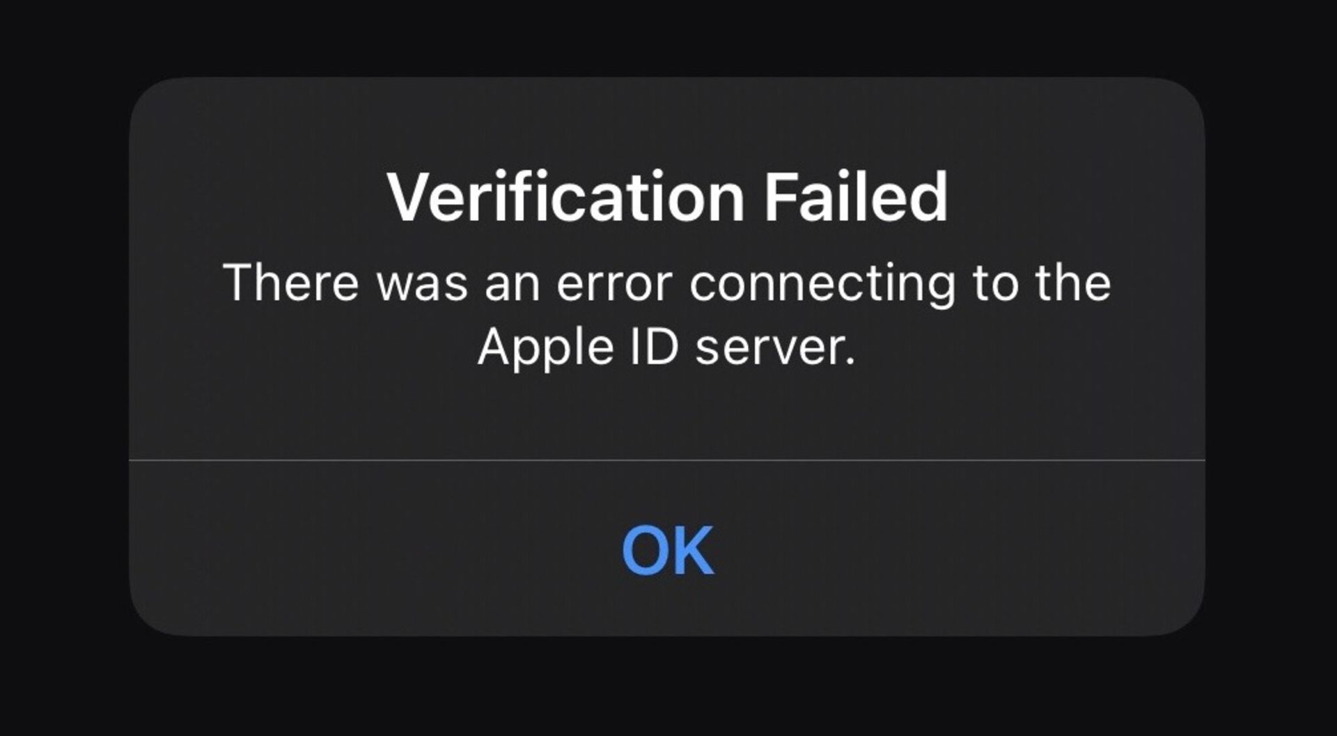 ارور Verification Failed