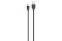 کابل شارژ USB وریتی Type-A به Type-C مدل CB 3146T-B با طول 1 متر مشکی