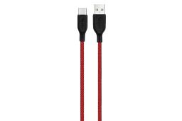 کابل شارژ USB وریتی Type-A به Type-C مدل CB 3149 T-R با طول 1 متر