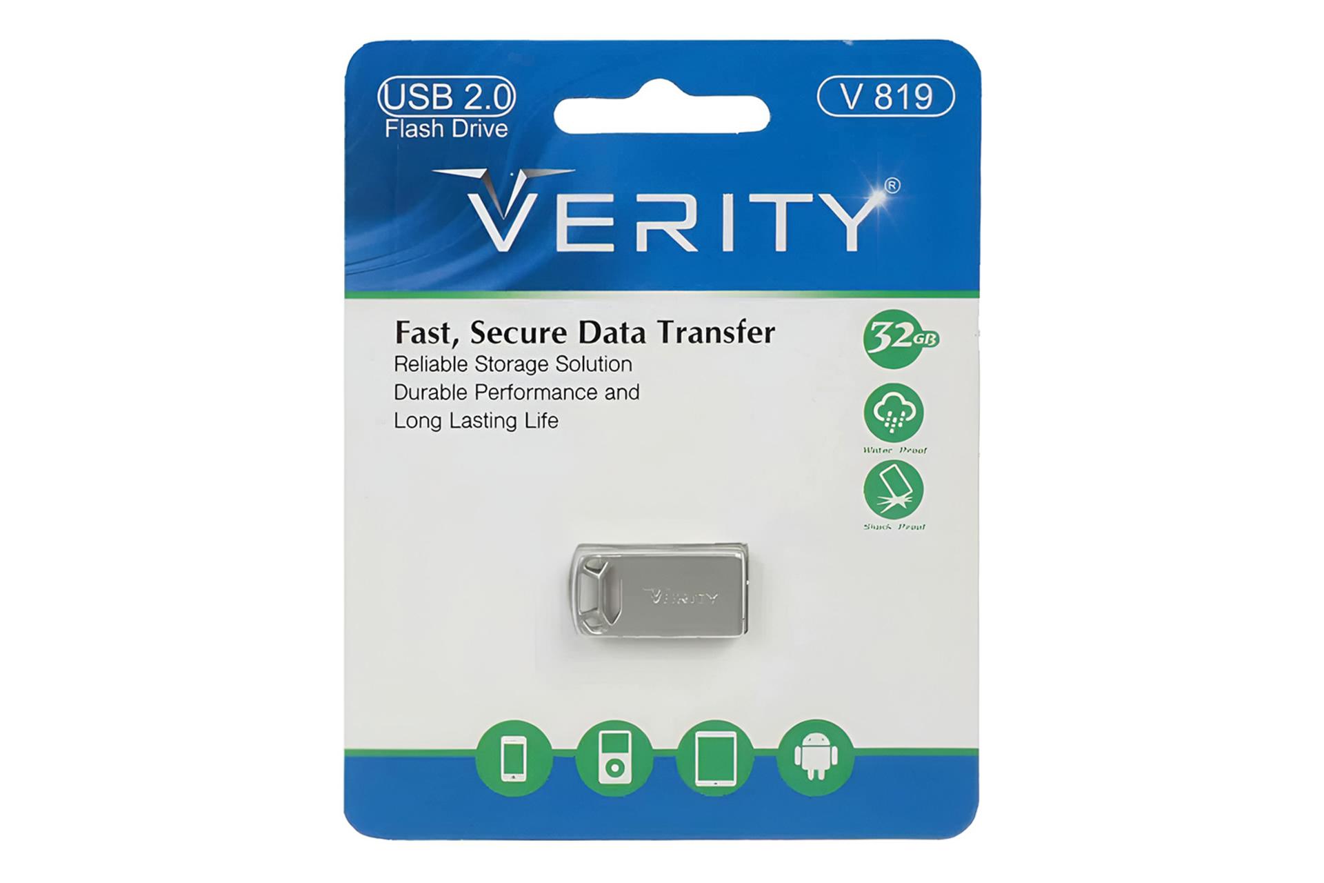 جعبه فلش مموری وریتی Verity V 819 32GB