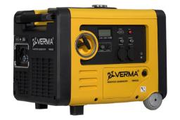 موتور برق ورما VERMA VM8500i نمای جلو و جانبی