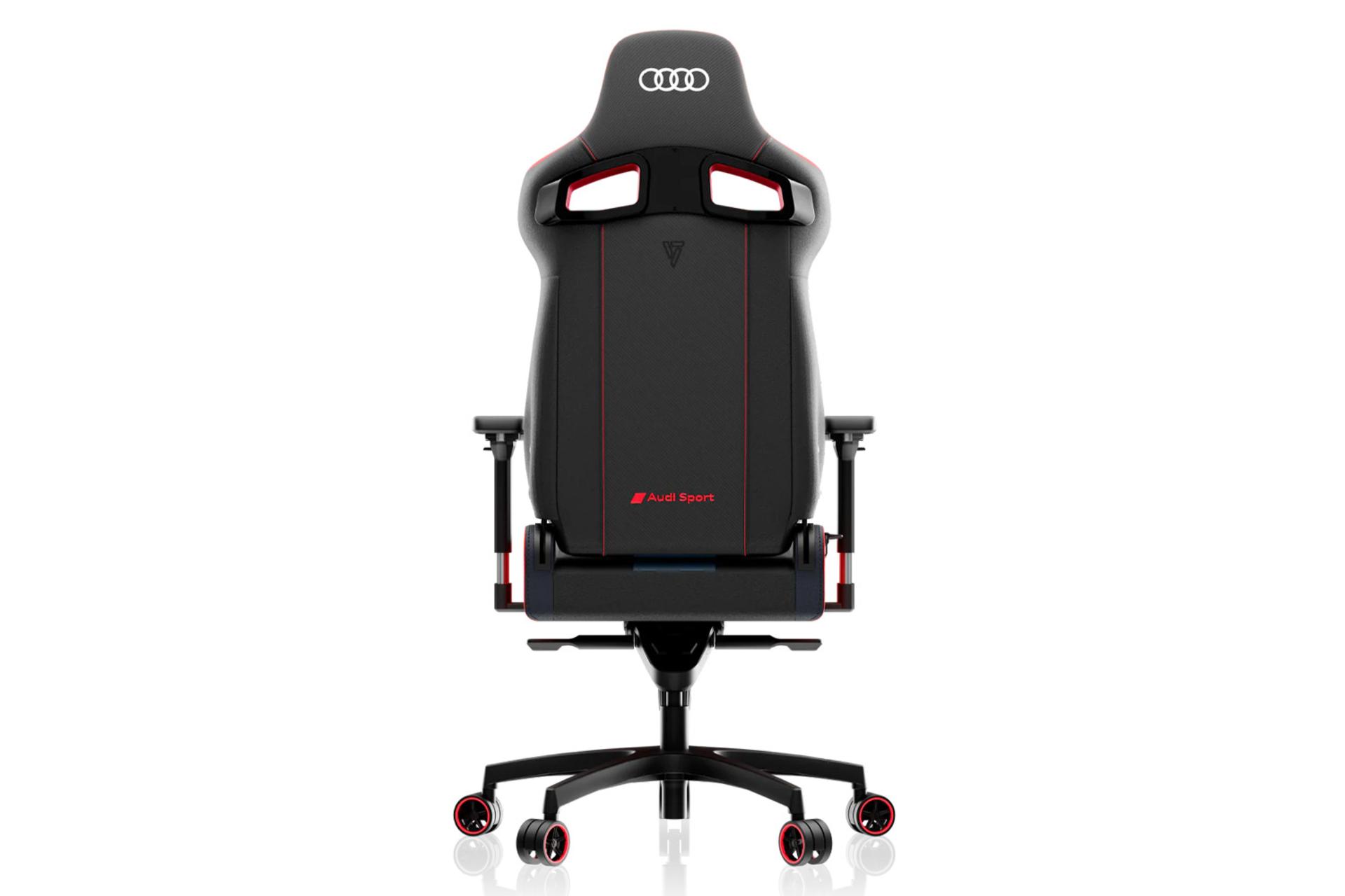 نمای پشت صندلی گیمینگ ورتاگیر PL4800 Audi Sport Edition