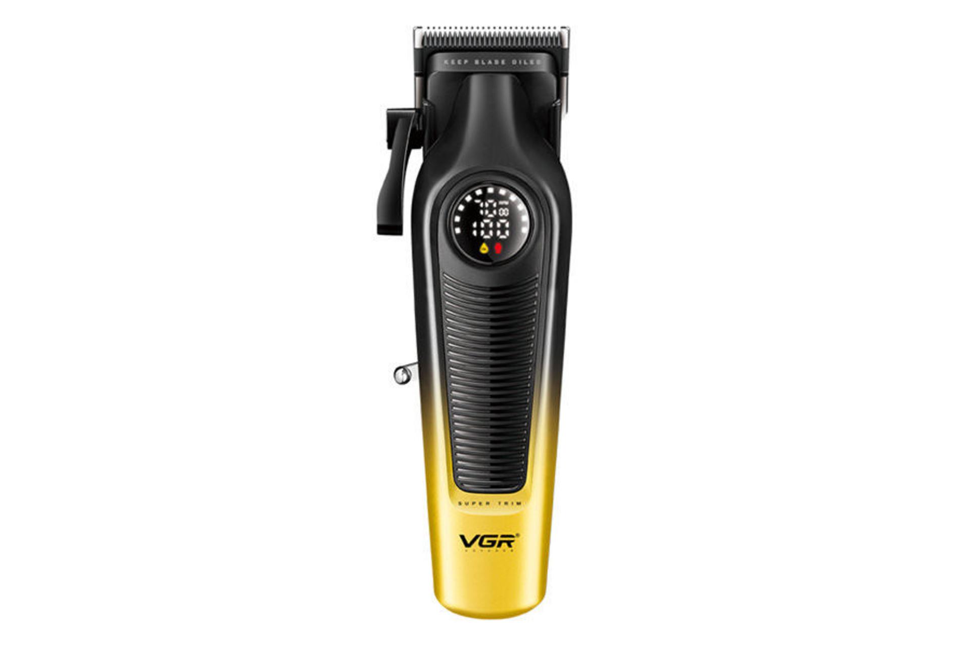 ماشین اصلاح وی جی آر VGR V-196 رنگ زرد